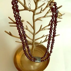 Black Stone Necklace